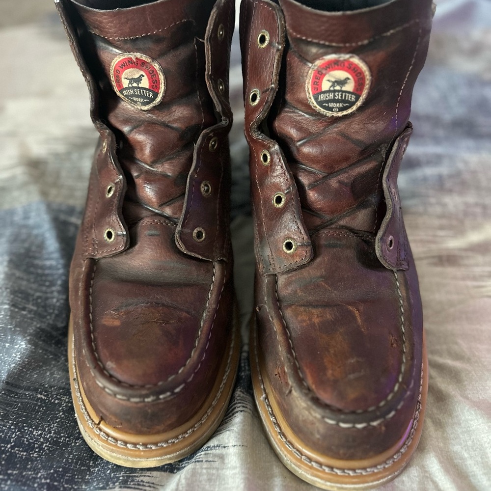Irish Setter Men's Dark Brown Leather Boots